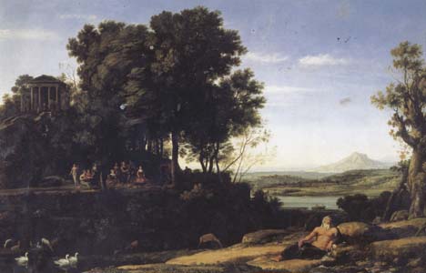 Landscape with Apollo and the Muses (mk17)